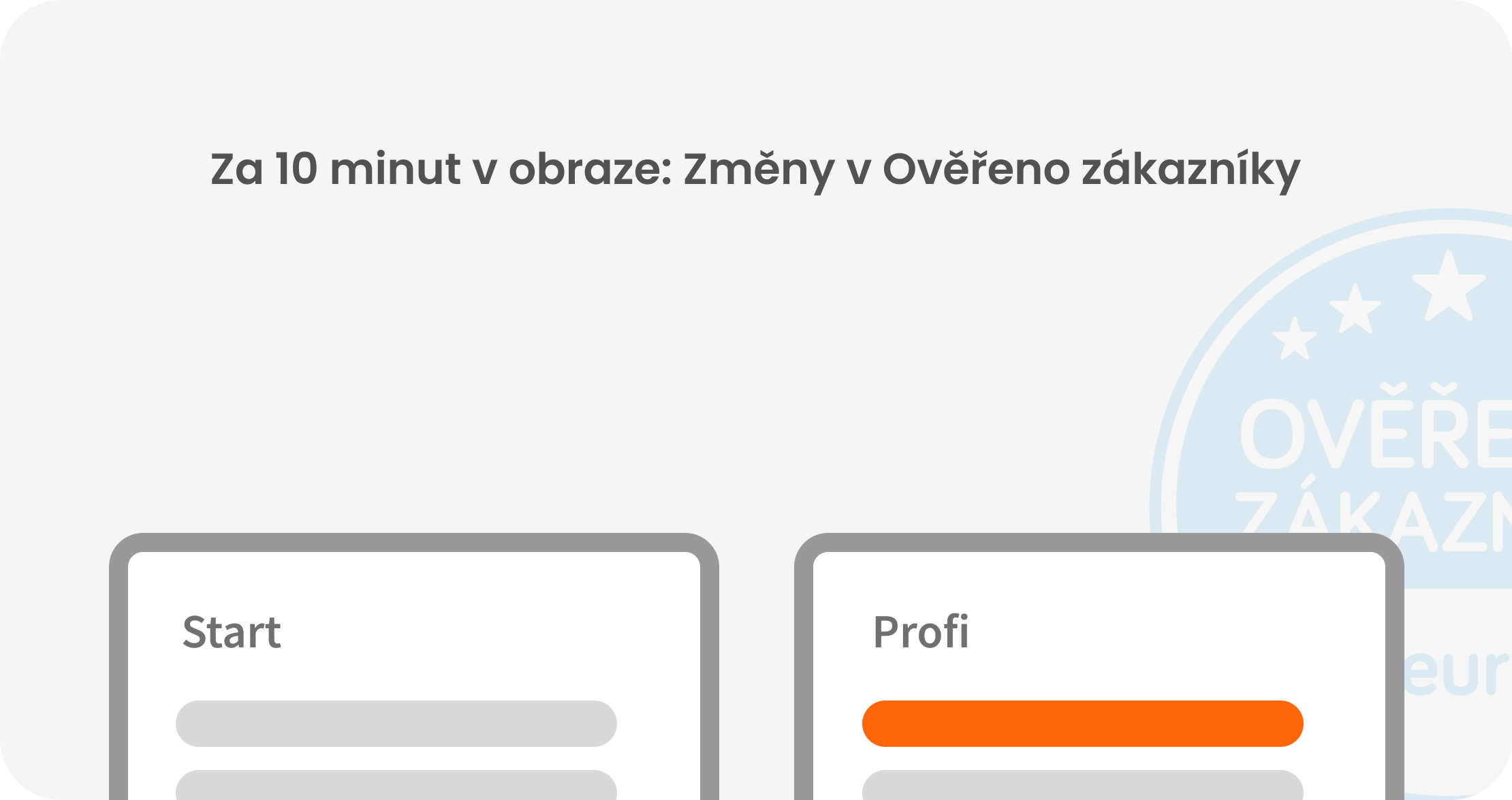Novinky v&nbsp;ověřeno zákazníky
