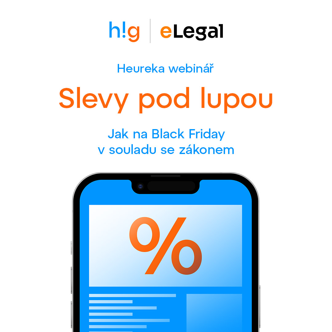 Webinář: Slevy pod lupou – jak na Black Friday v souladu se zákonem