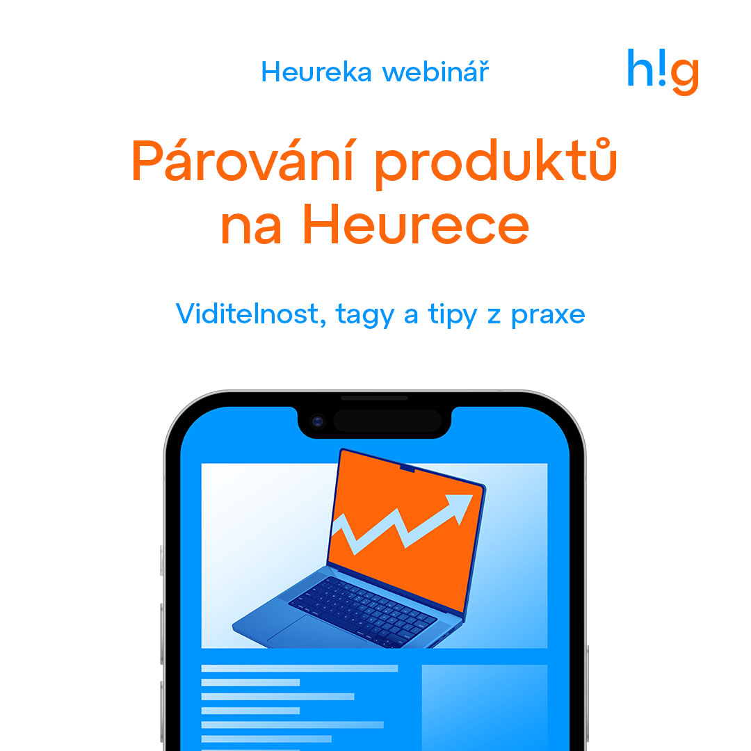 Heureka webinár: Párovanie produktov na Heureke – viditeľnosť, tagy a tipy z praxe