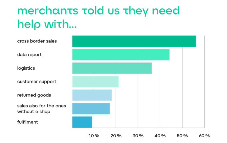 What merchants need help with? Marketplace Survey